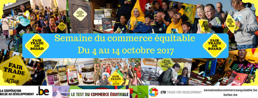 Semaine du commerce équitable du 4 au 14 octobre 2017